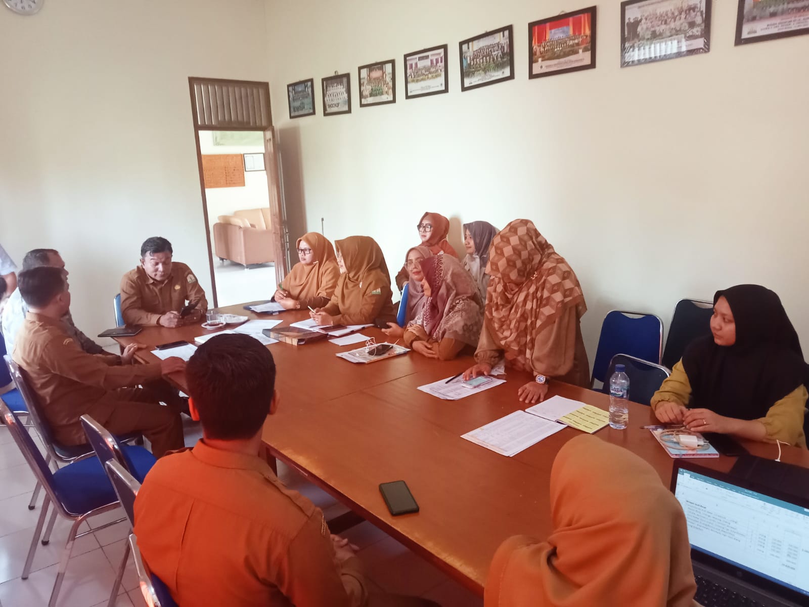 Kunjungan Bapak Kepala Cabang Dinas Pendidikan Wilayah Kota Banda Aceh dan Kabupaten Aceh Besar pada hari pertama PBM 2023